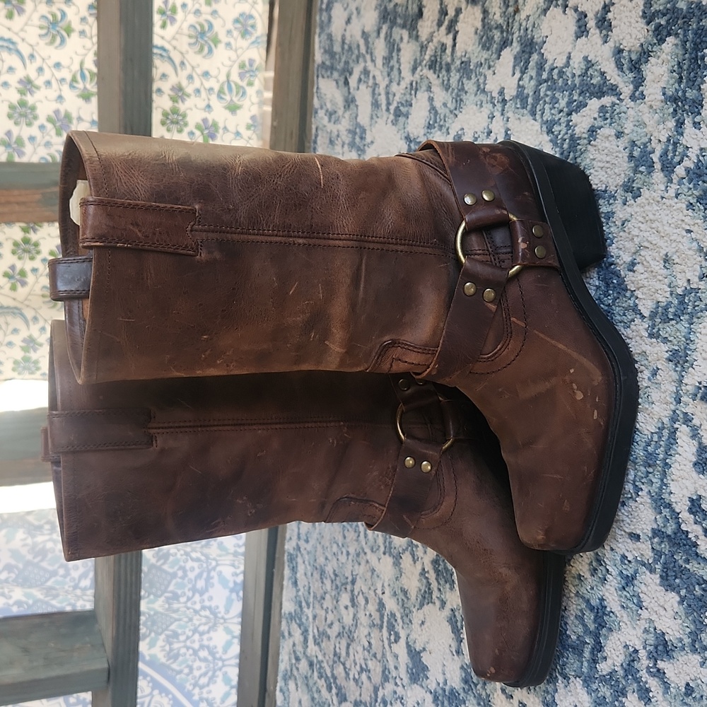 Mossimo biker boots 9